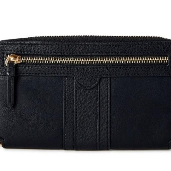 Time and Tru Women's Freda Large Zip Around Wallet - Picture 5 of 5